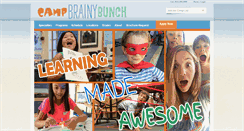 Desktop Screenshot of campbrainybunch.com